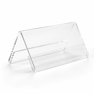 画像1: カード立て V型　A6サイズ横　カードスタンド