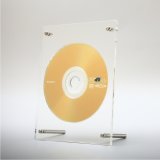 画像: アクリルフレームCD/DVDディスプレイ